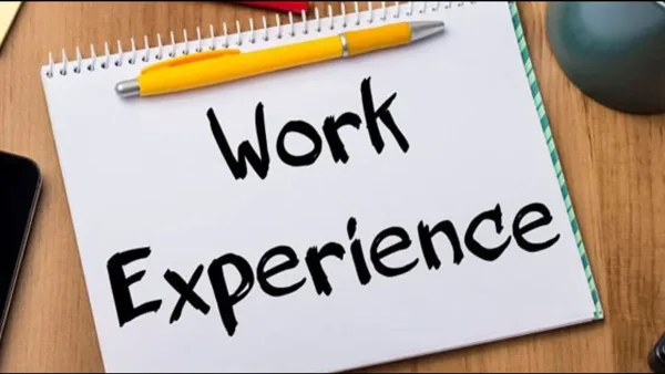 Work Experience Work Experience