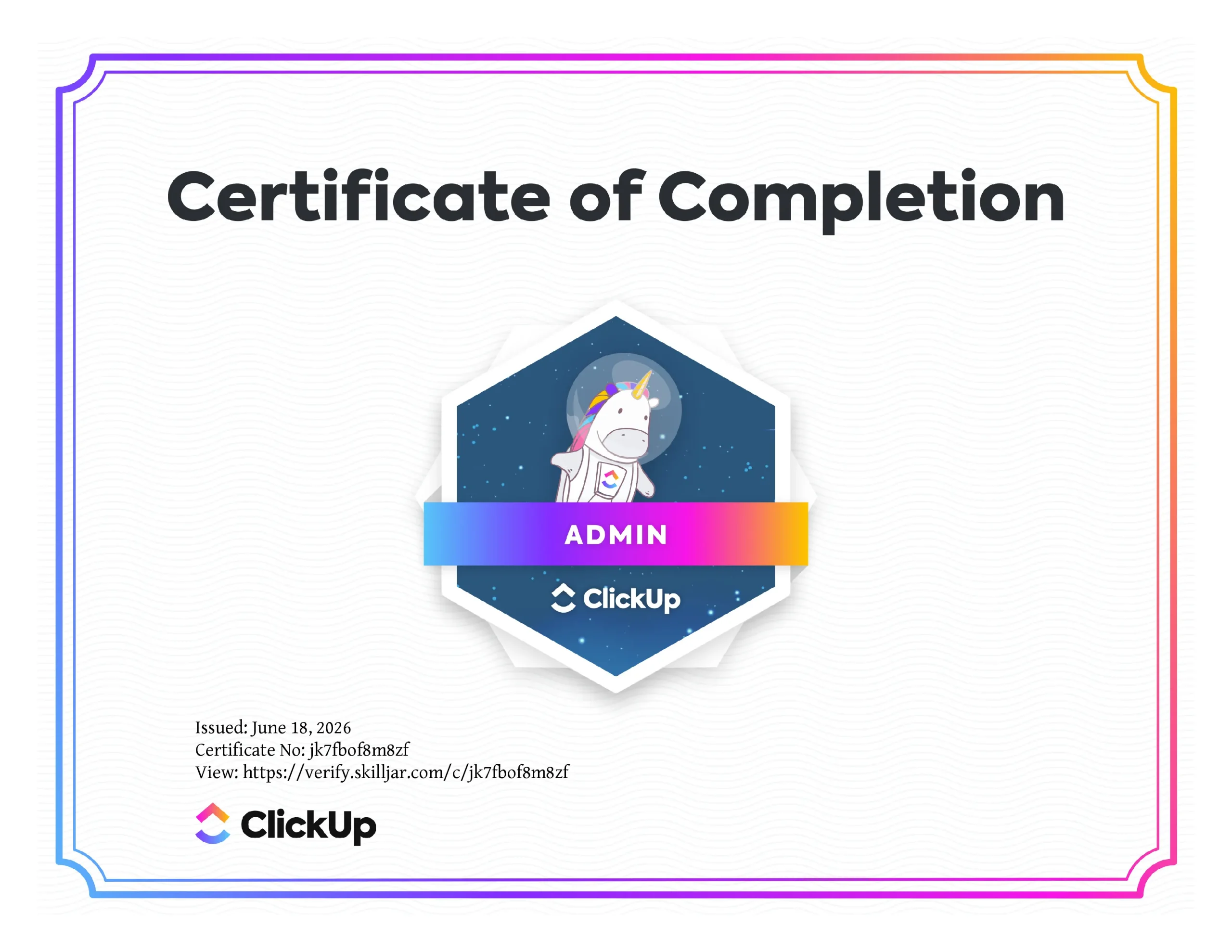 ClickUp Admin - Andres Antsiferov